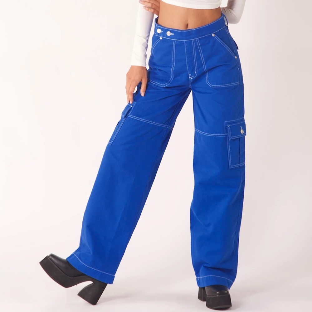 Revice Denim Aviator Cargo Electric Blue